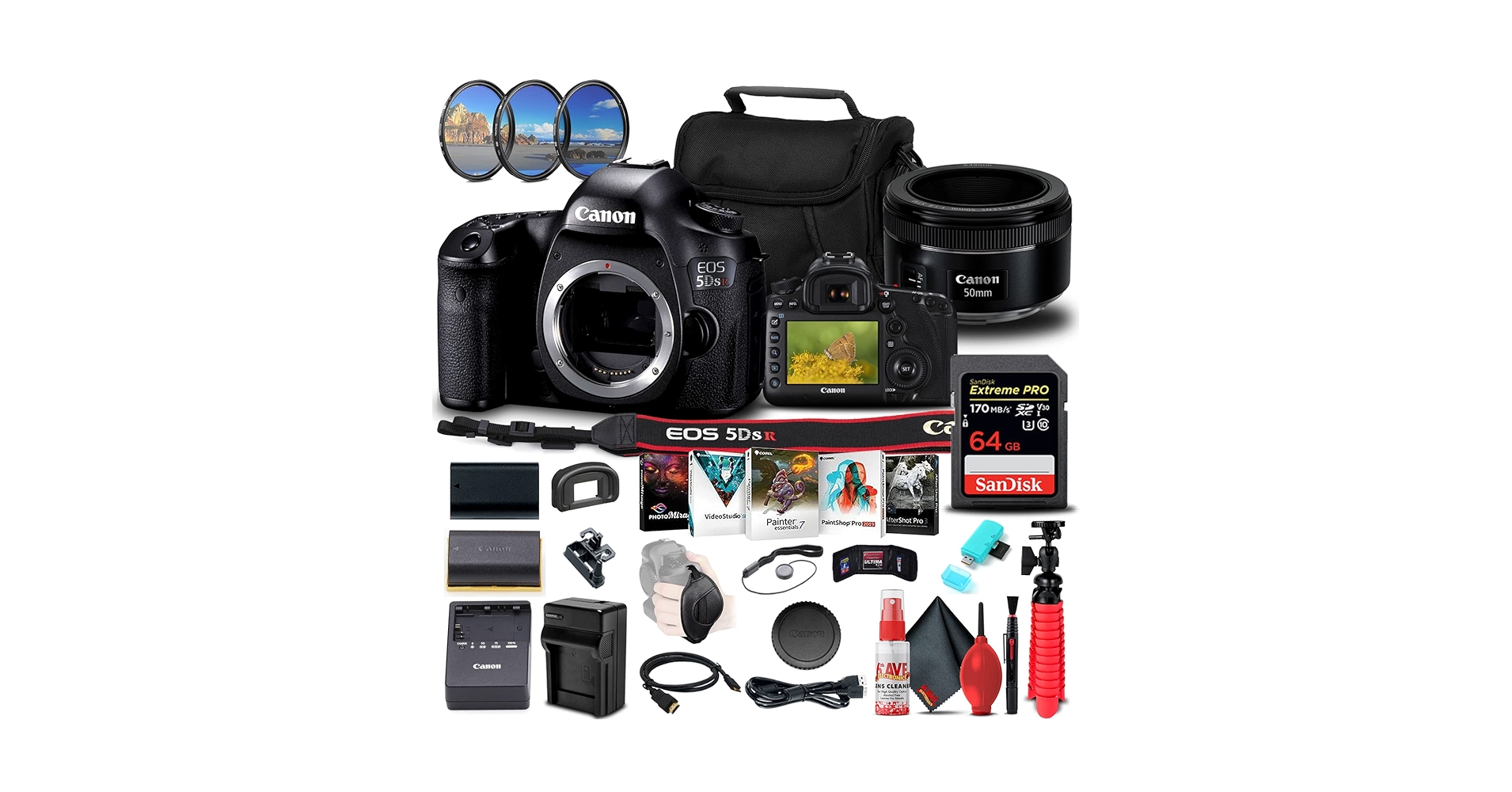 Amazon.com : Canon EOS 5DS R DSLR Camera (Body Only