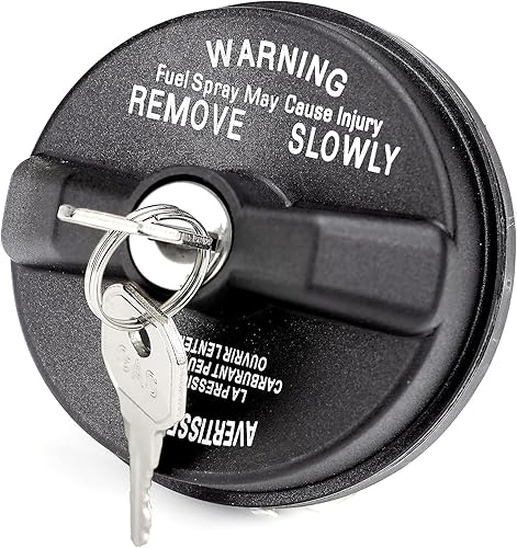 Tapa de gas con bloqueo, tapa de combustible de bloqueo de repuesto  Challenger Grand Caravan Ram 1500 para Chrysler Jeep Dodge Ram 5278655AB