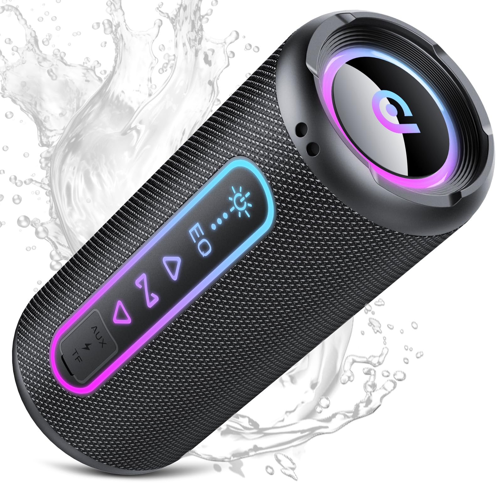 Enceinte Bluetooth 5.4, 25W Enceinte Bluetooth Puissante Portable avec Bass Puissantes, TWS Stéréo Haut Parleur sans Fil, Autonomie 24H, Lumière RGB, Étanche IPX7, Speaker pour Fêtes Voyage, TF/AUX - Les Beatles, Paul McCartney, John Lennon, RIngo Starr, George Harrison Enceinte Bluetooth 5.4, 25W Enceinte Bluetooth Puissante Portable avec Bass Puissantes, TWS Stéréo Haut Parleur sans Fil, Autonomie 24H, Lumière RGB, Étanche IPX7, Speaker pour Fêtes Voyage, TF/AUX