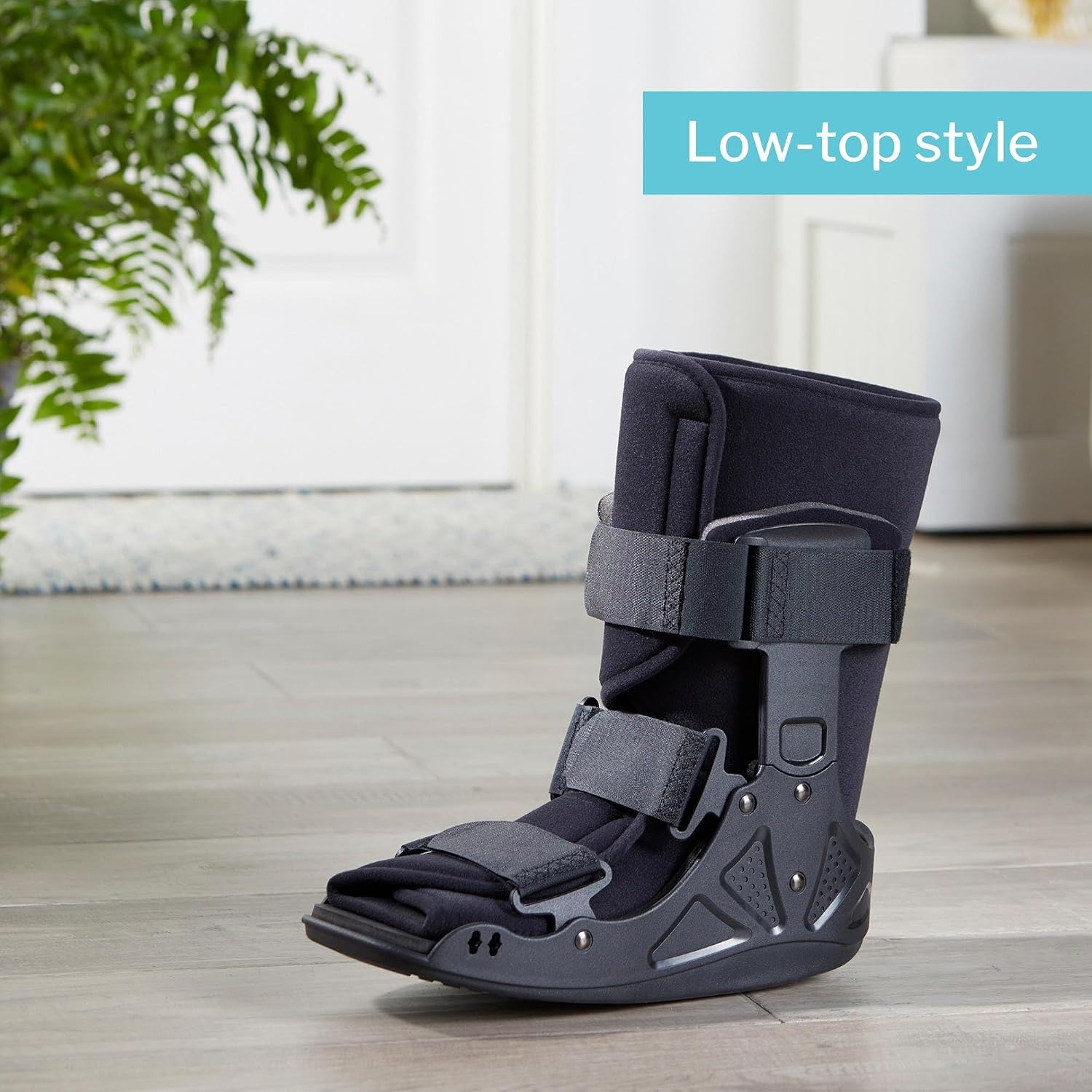 McKesson Low-Top Non-Air Walker Boot, Ankle Sprains and Fractures, Lightweight, XL, 1 Count