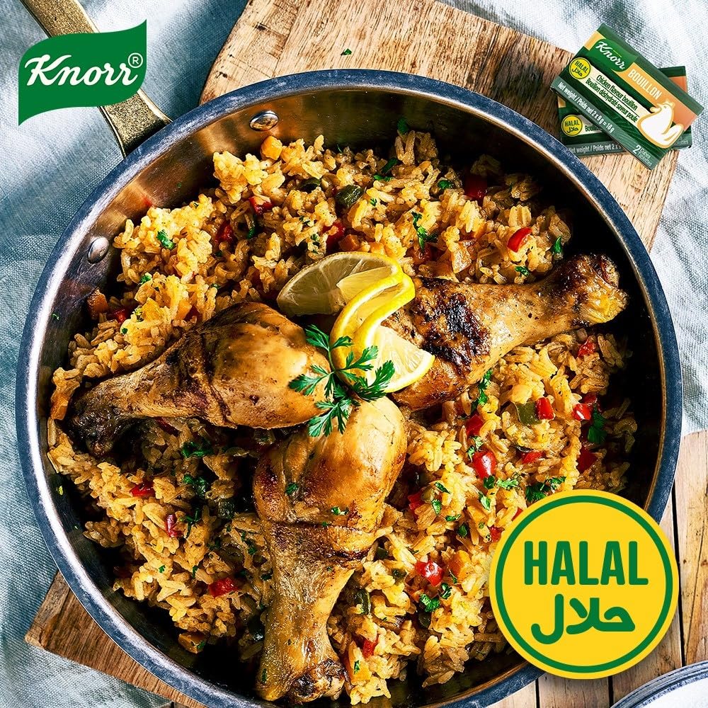 KNORR - Bouillon d'agneau halal en cubes - Multipack (24 X 72 GR)