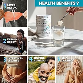 TODICAMP Zeolite Detox Sorbolit - Zeolite Binder Supplement for Full Body Detox - Gut Cleanse, Cellular and Liver Detox (1 Pound (Pack of 1))