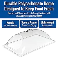 Vista 3 de Carlisle FoodService Products PSD21EH07 Cubierta transparente de pantalla de corte final de 21.25