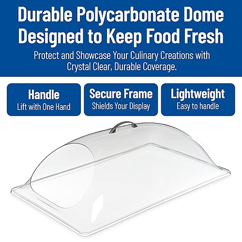 Miniatura 3 de Carlisle FoodService Products PSD21EH07 Cubierta transparente de pantalla de corte final de 21.25"