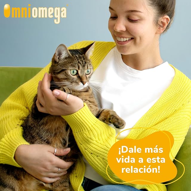 Foto 6 de 6 de Omniomega Hifarmax - Vitaminas para Perros y Gatos, Suplemento Omega 3 con Vitamina E