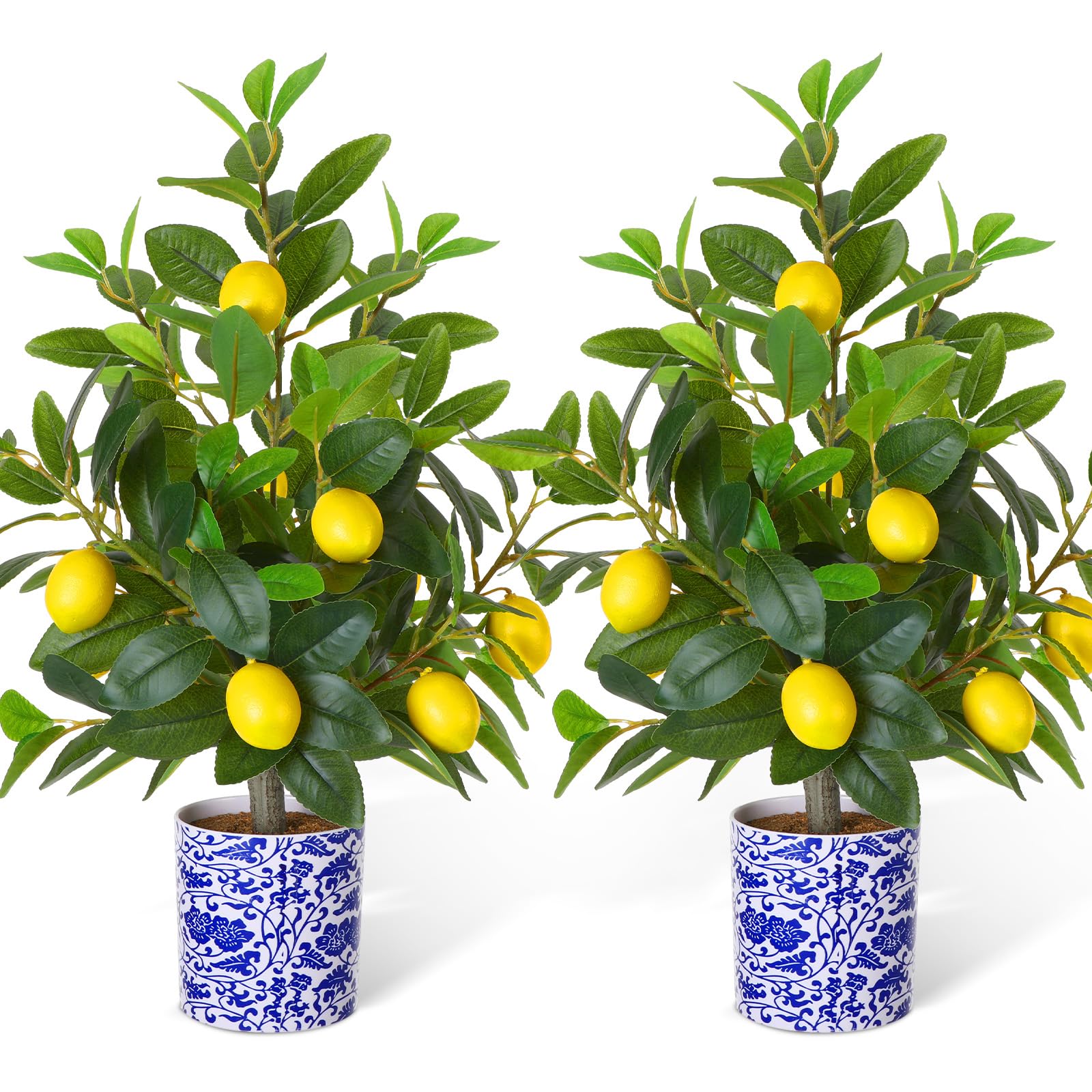 Photo 1 of Lunmon Artificial Lemon Tree, 22 Inch