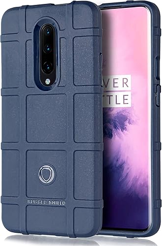 Miniatura 7 de Funda de goma resistente para OnePlus Seven Pro+Temper Glass grueso sólido resistente funda protectora para OnePlus 7 Pro (negro)