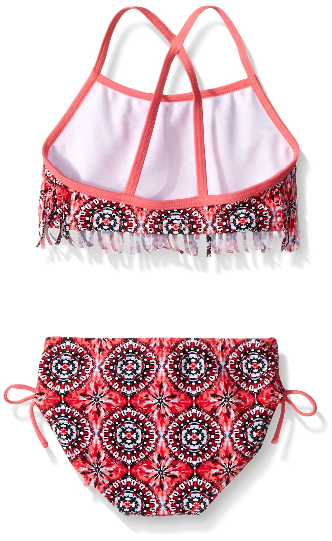 Kanu Surf Girls' Kelly Beach Sport Fringe 2-Piece Bikini Swimsuit