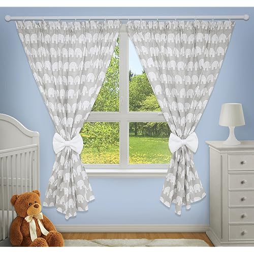 Elephant Curtains Amazon Co Uk