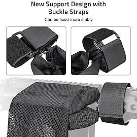 CVLIFE Brass Shell Catcher Cartridge Collector Mesh Heat Resistant Padded Mesh Brass Casing Catcher with Zippered Bottom Quick Release Brass Catcher