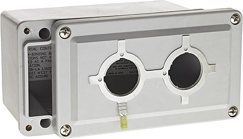 Siemens P30EMS02X Heavy Duty Empty Enclosure, 2 Command Points, NEMA Type 4/4X F