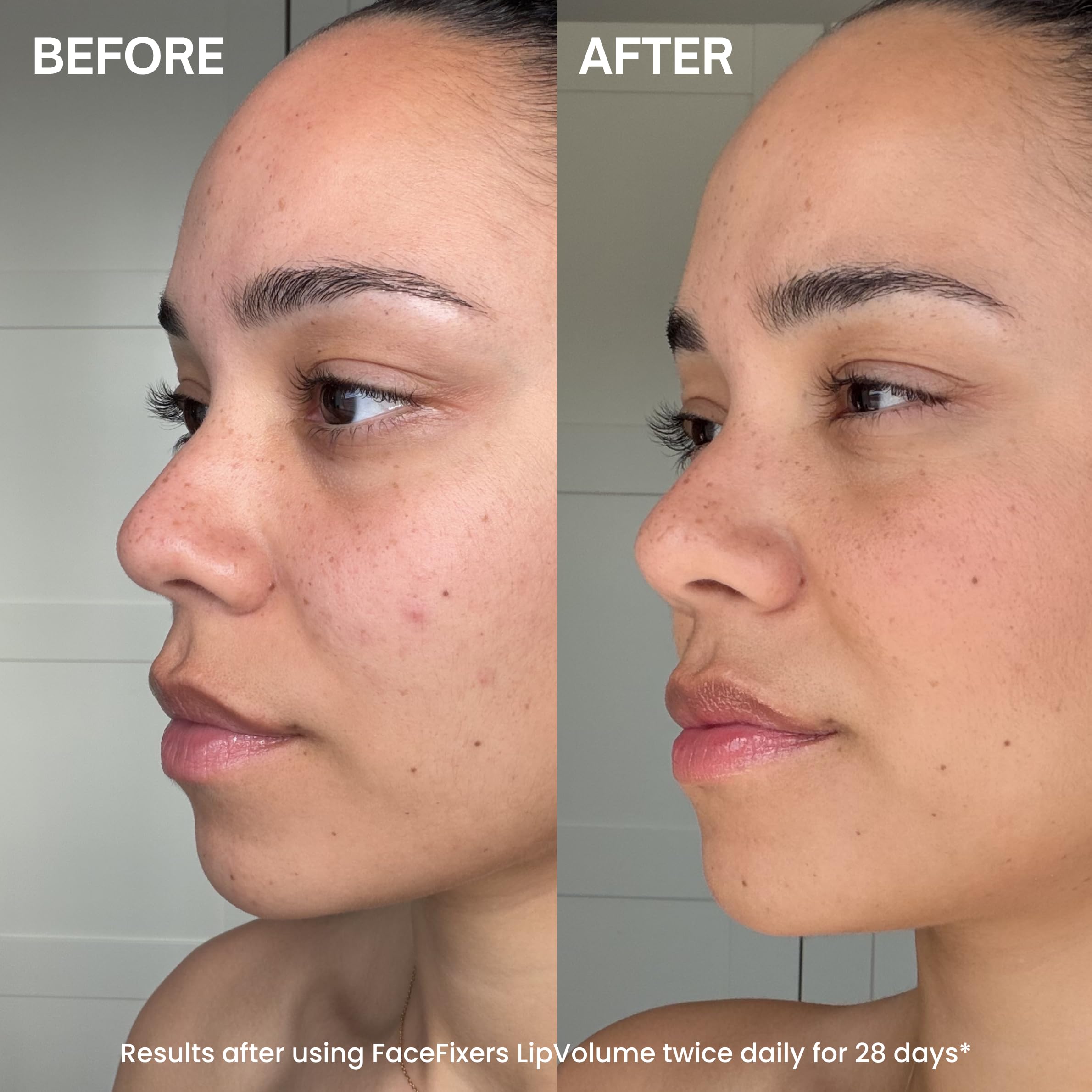 Transformulas Facefixers Duo Instant Lip Plumper & Eye Lift Serum LipVolume Vitamina E & Péptidos para labios más llenos, lifting ocular, anti-envejecimiento no invasivo, hidratante y reafirmante.