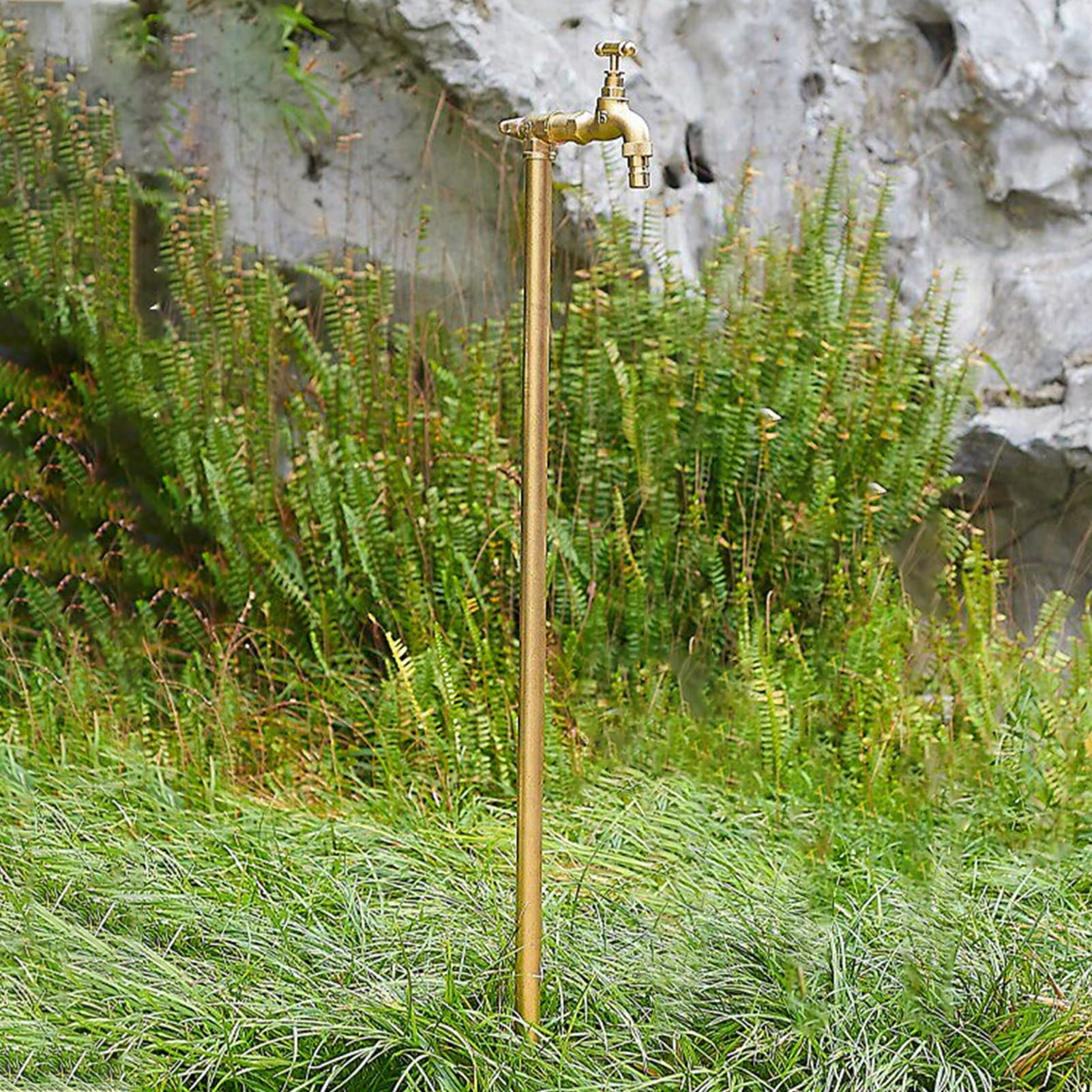 XDLEDMKIZ Water Spigot,Vertical Garden Water Column, Freestanding Floor Mounted Hydrant Water Tap, Outdoor Antifreeze Faucet for Irrigation Washing
