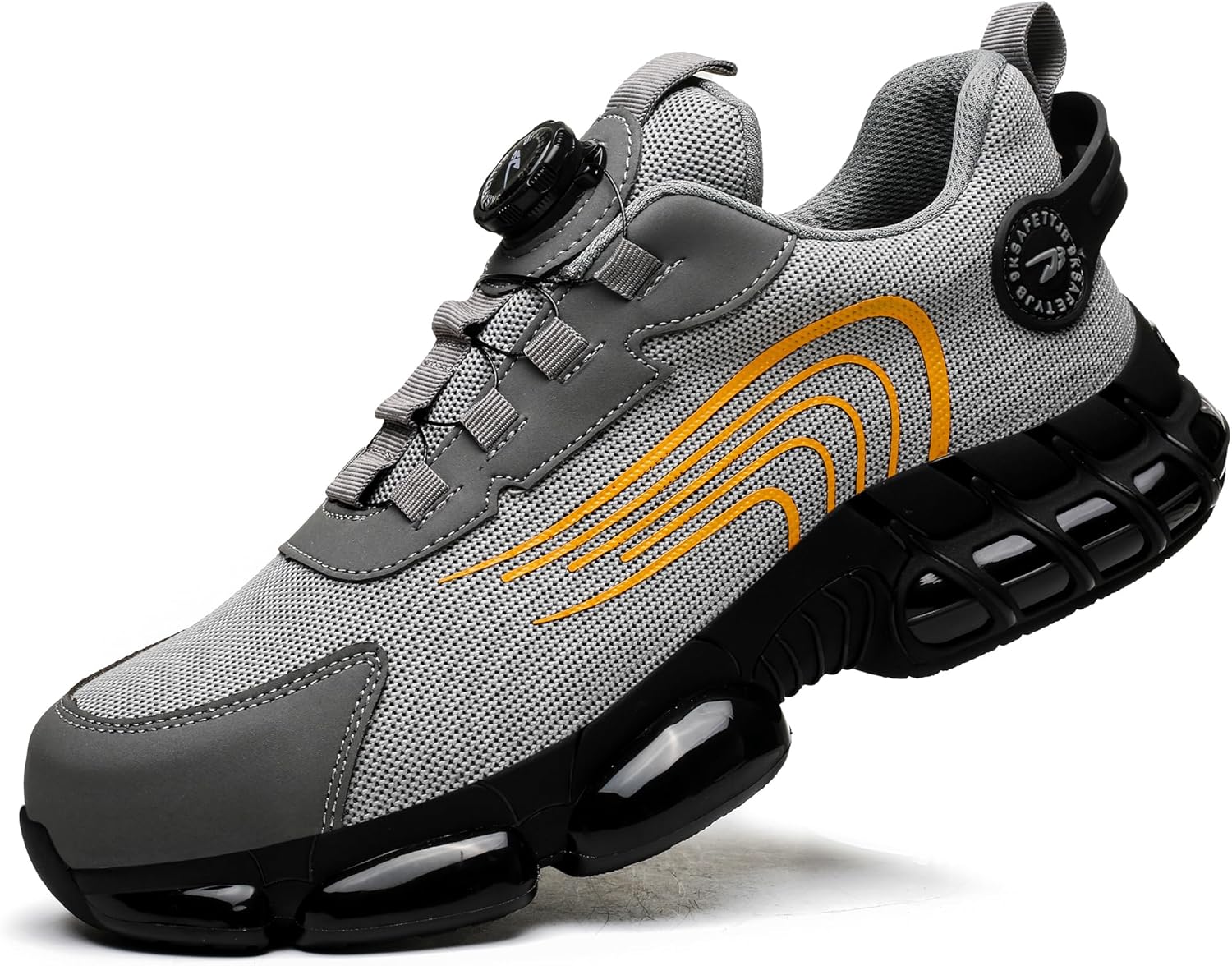 Steel Toe Work Sneakers for Men Women Lightweight Comfortable Industrial & Construction Work Safety Shoes