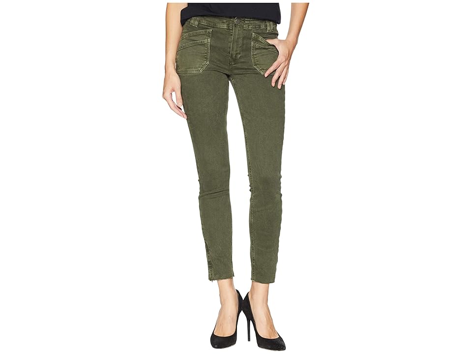

Paige Utilitarian Hoxton Ankle in Vintage Forest Night (Vintage Forest Night) Women's Jeans