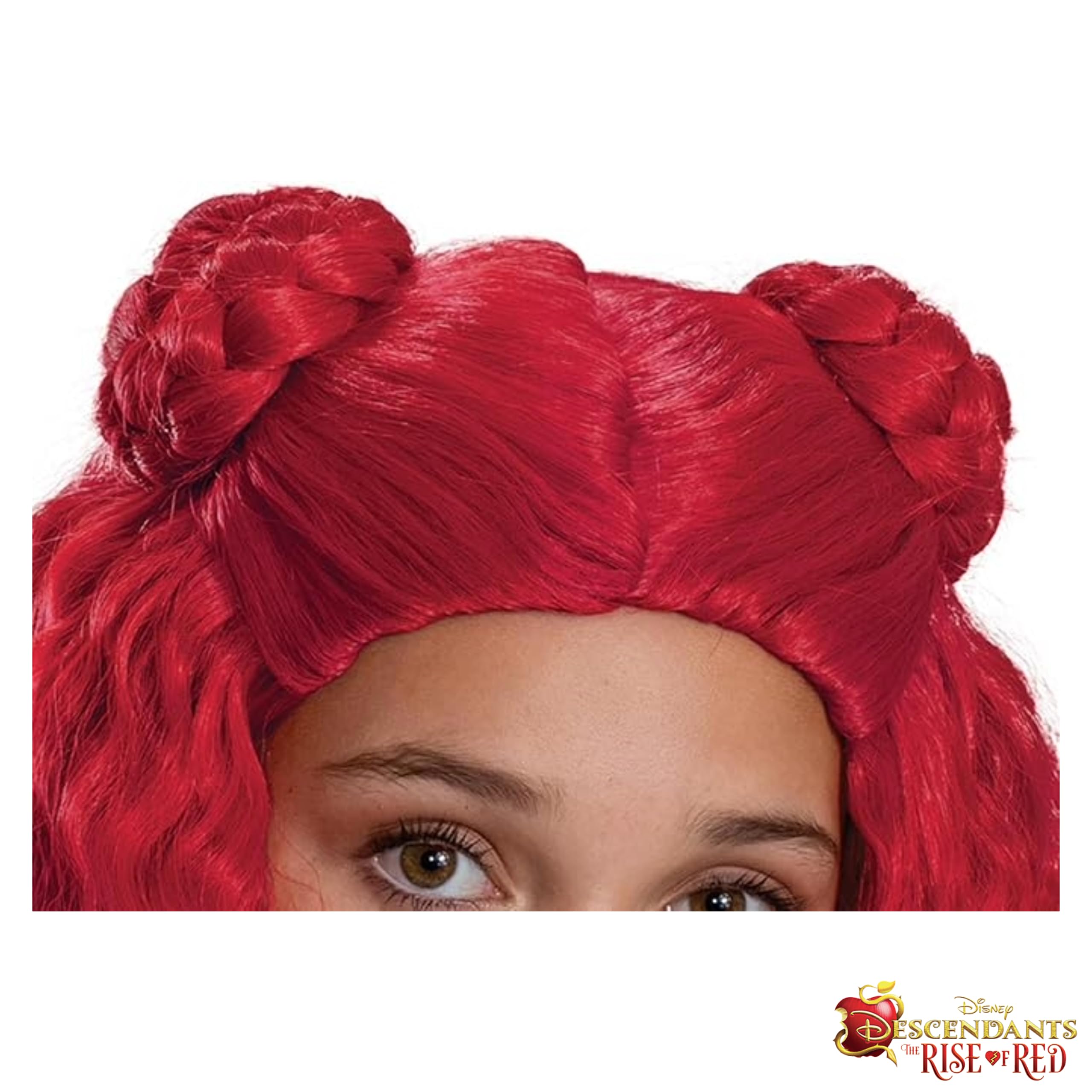 Amazon.com: Disguise Descendants Red Wig, Official Disney
