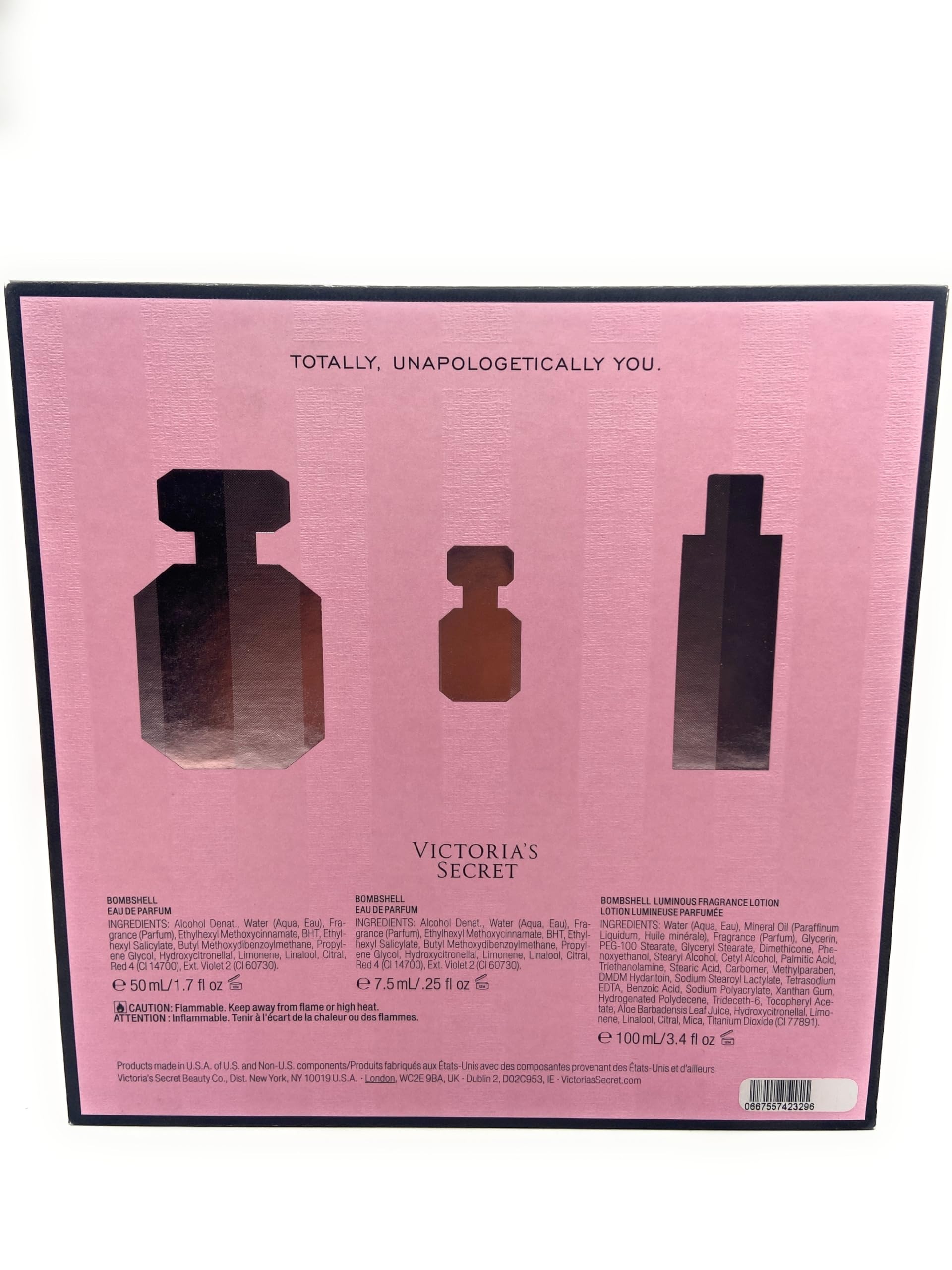 Amazon.com : Victoria's Secret Bombshell 3 Piece Luxe Fragrance