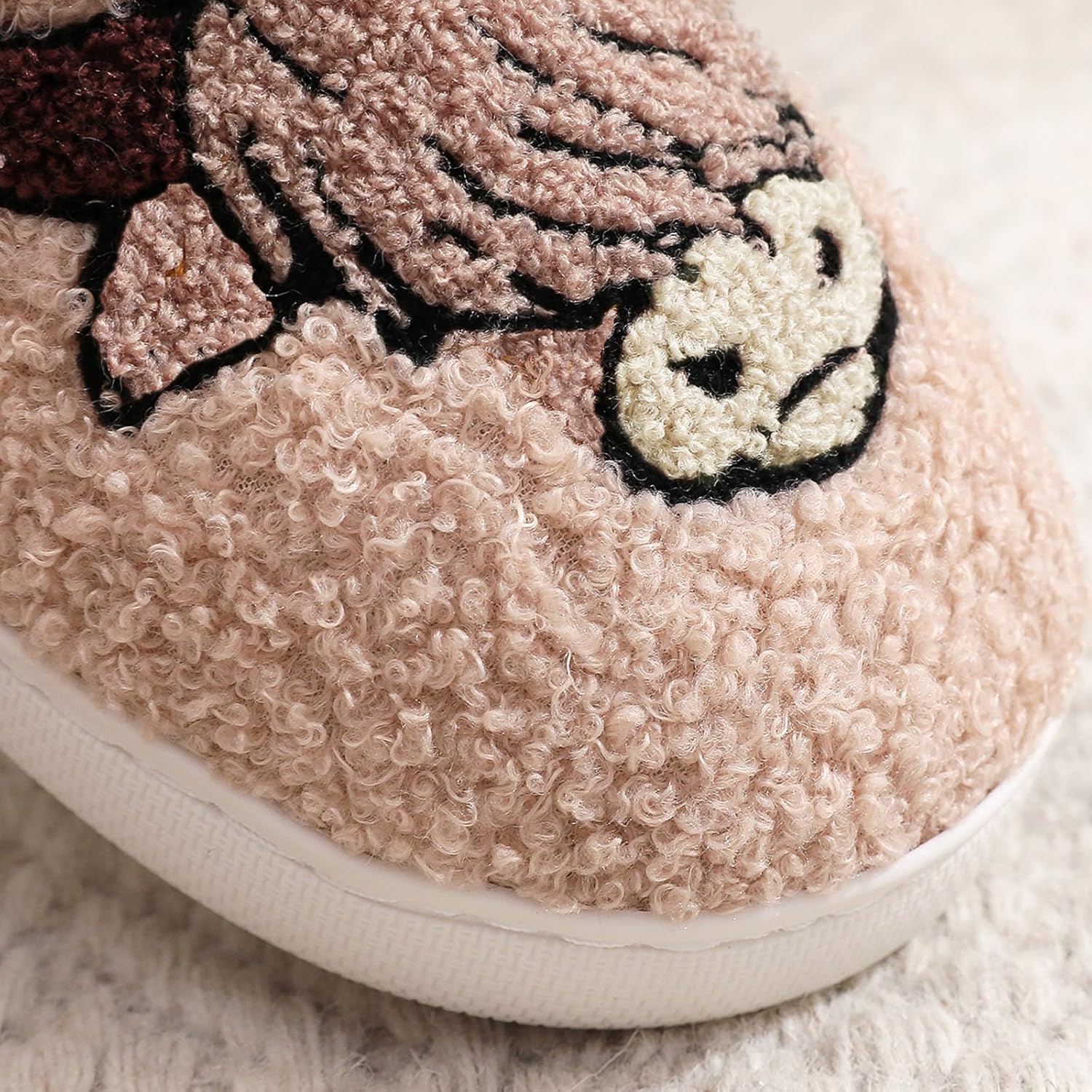 Highland Cow Slippers for Women Men Highland Cow Gifts Warm Non Slip Cute Animal Indoor Slipper - Image 5