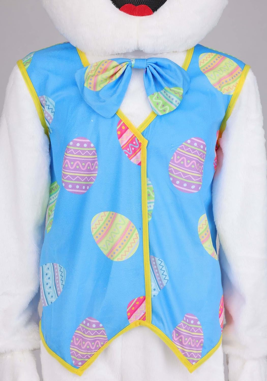 Fun Costumes Easter Bunny Mascot Costume for Adults with Shirt, Pants, Headpiece, and Gloves | Spring Holiday Outfit