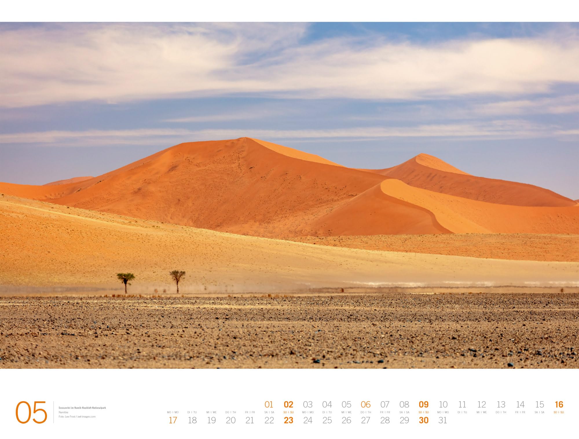 Afrika Gallery Kalender 2027: Bildgewaltiger Afrika-Kalender im großen Querformat (66x50 cm) | Tiere und Landschaft im Großformat