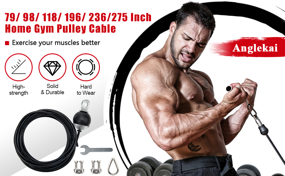 Fitness Staalkabel | GYM Kabel Draad voor Kabel Fitness Machine