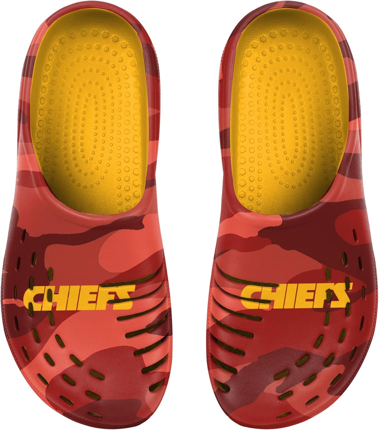 FOCO Men's NFL Team Logo Garden Water Sandals Shoes Slipper Clogs - Image 4