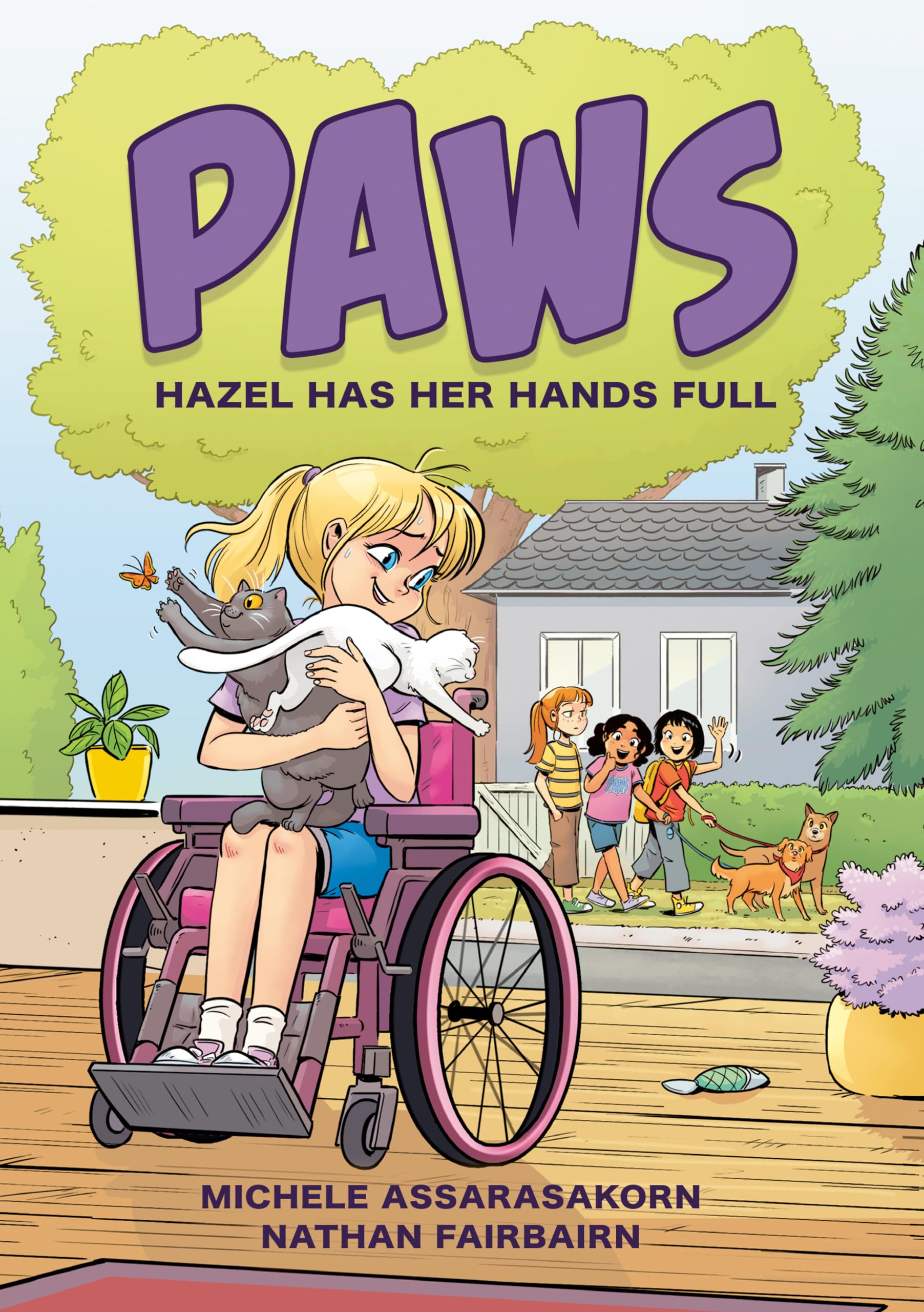 PAWS: Hazel Has Her Hands Full: A Graphic Novel