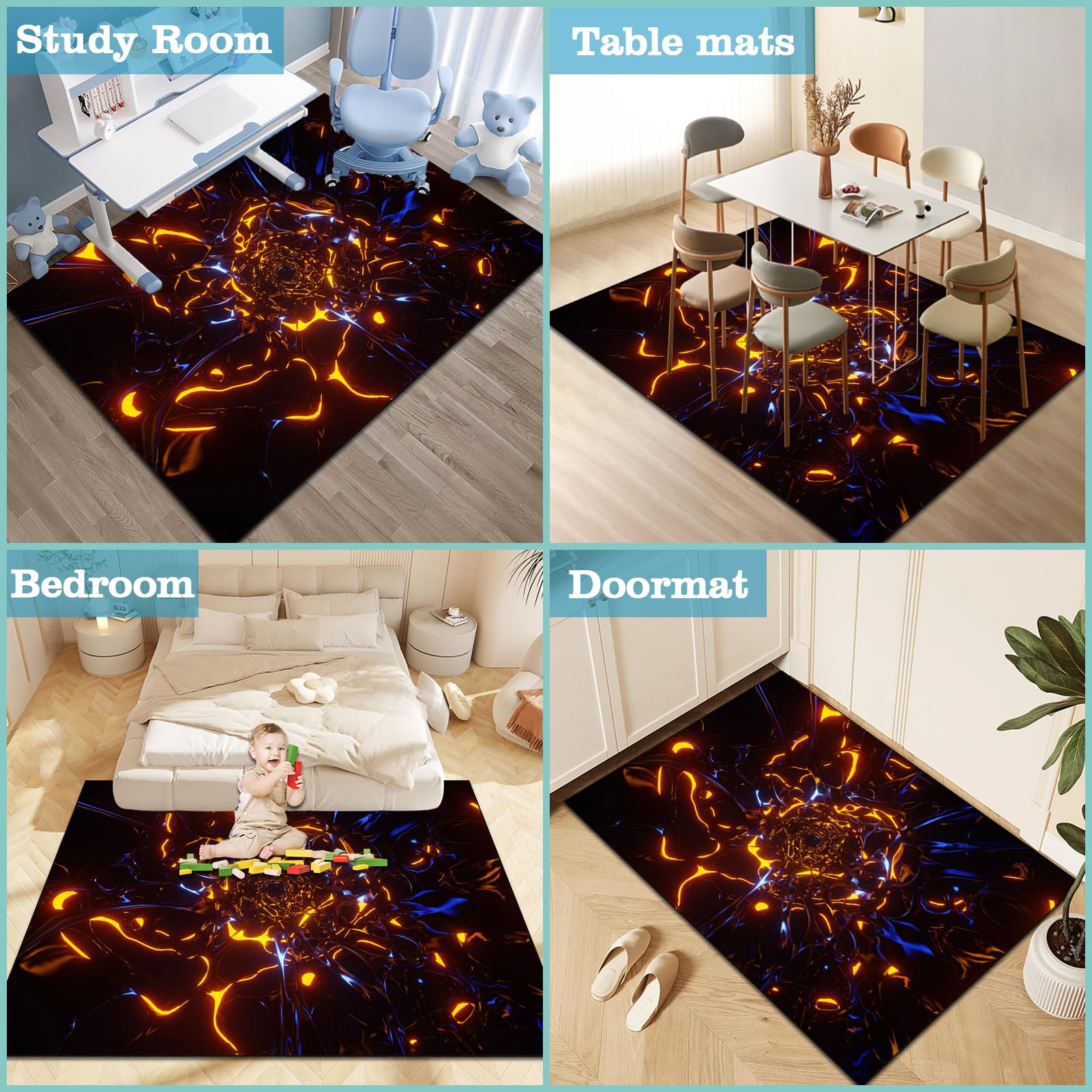 Mata na krzesło na podłogę z twardego drewna 90 x 120 cm duży dywan krzesło gamingowe maty na krzesło biurowe antypoślizgowe zmywalne maty kadeira biurko do domu biura