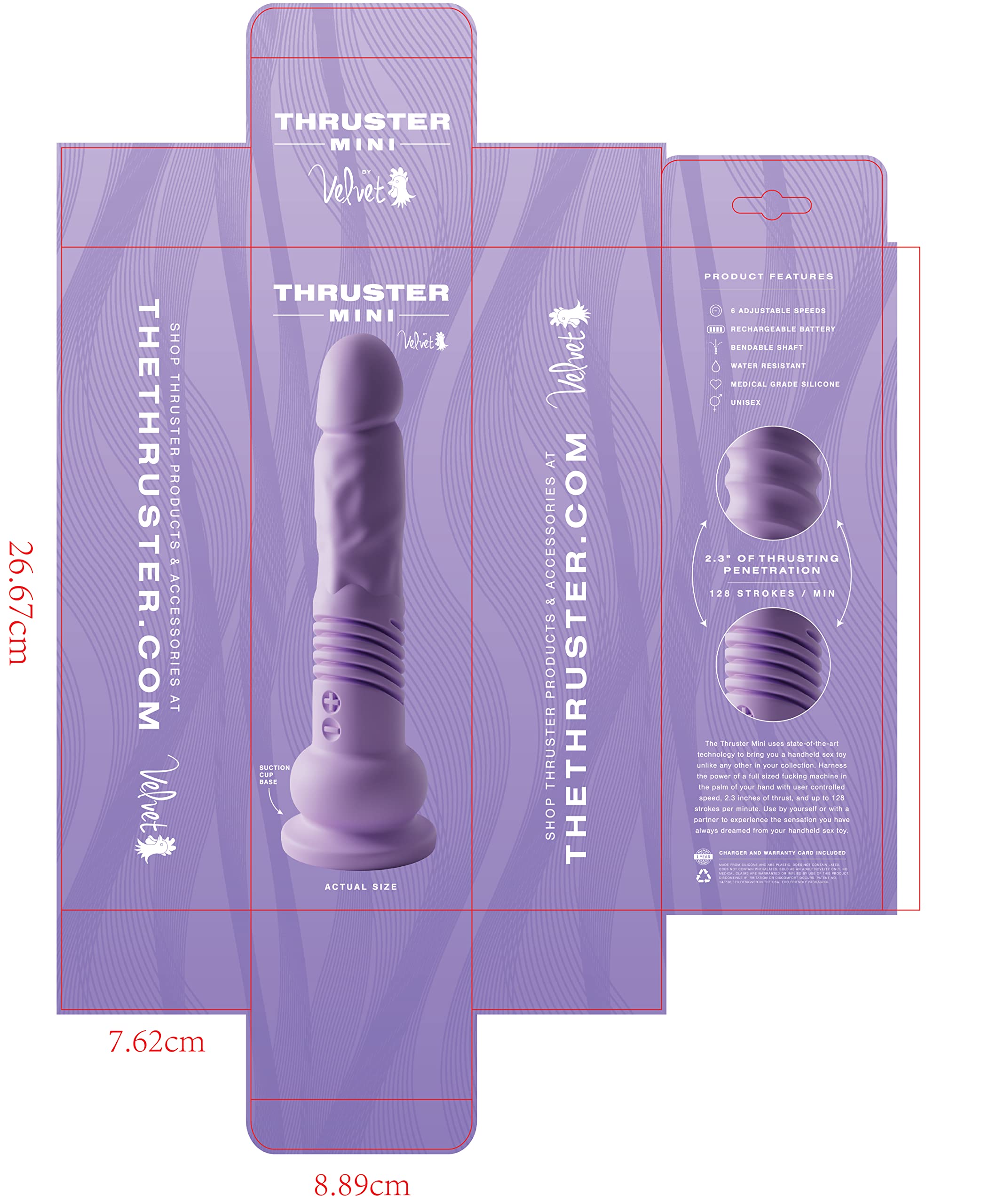 velvet alley sex toys Amazon.com: Velvet Thruster Mini TX, Thrusting Realistic Dildo for Women, Adult  Sex Toy & Handheld Sex Machine, Body Safe Silicone : Health & Household