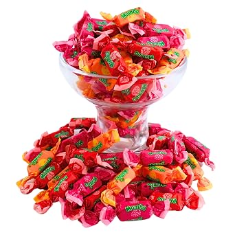 Assorted Mambas Fruit Chews Candy - Bright Fruity Mamba Candy Bulk, 4lb