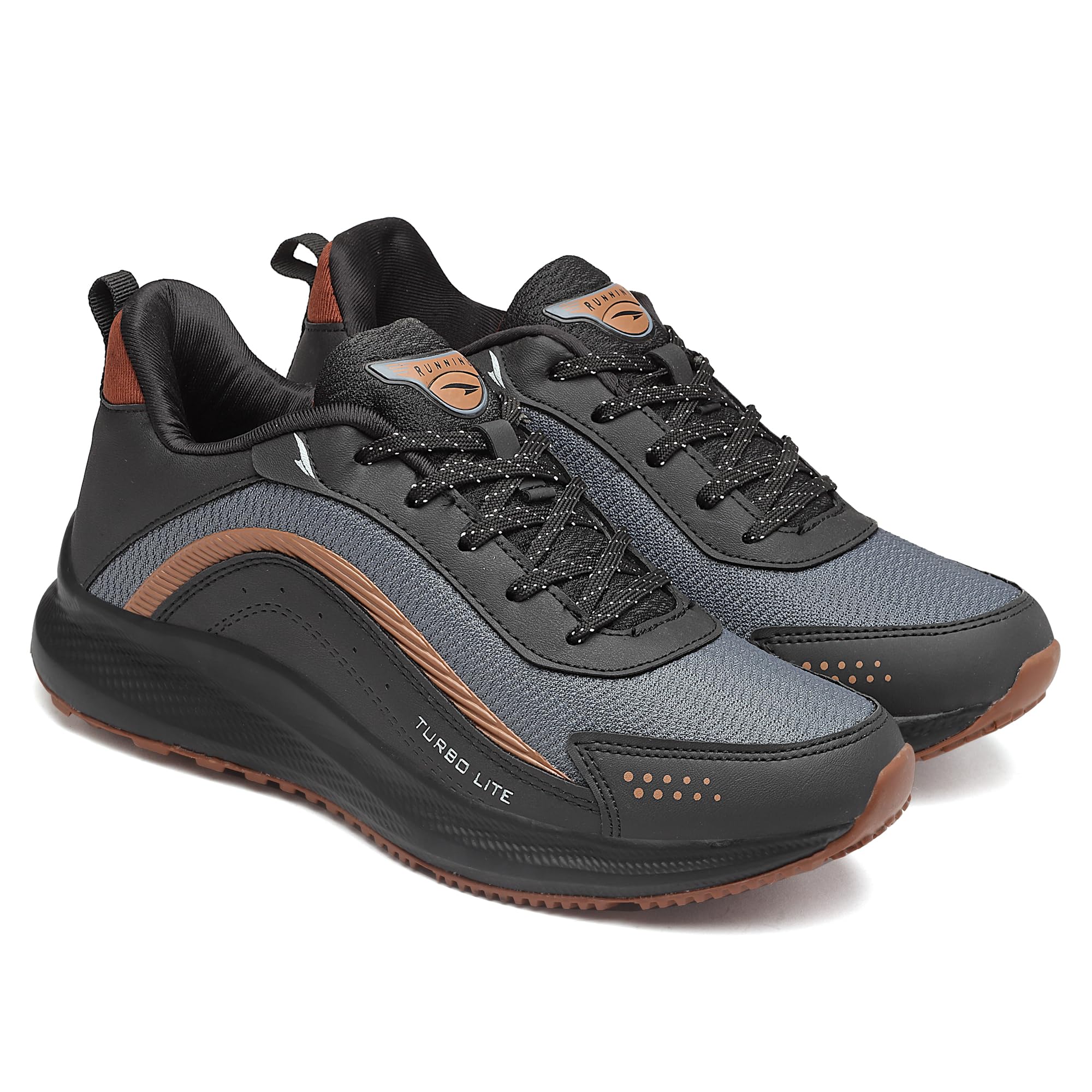 Men BOSS-01 Running and Casual Wear Running Shoes with Laces, Lightweight and Comfortable Shoes for Men & Boys, Ideal for Sports, Gym, Walking, and Daily Use-image-39
