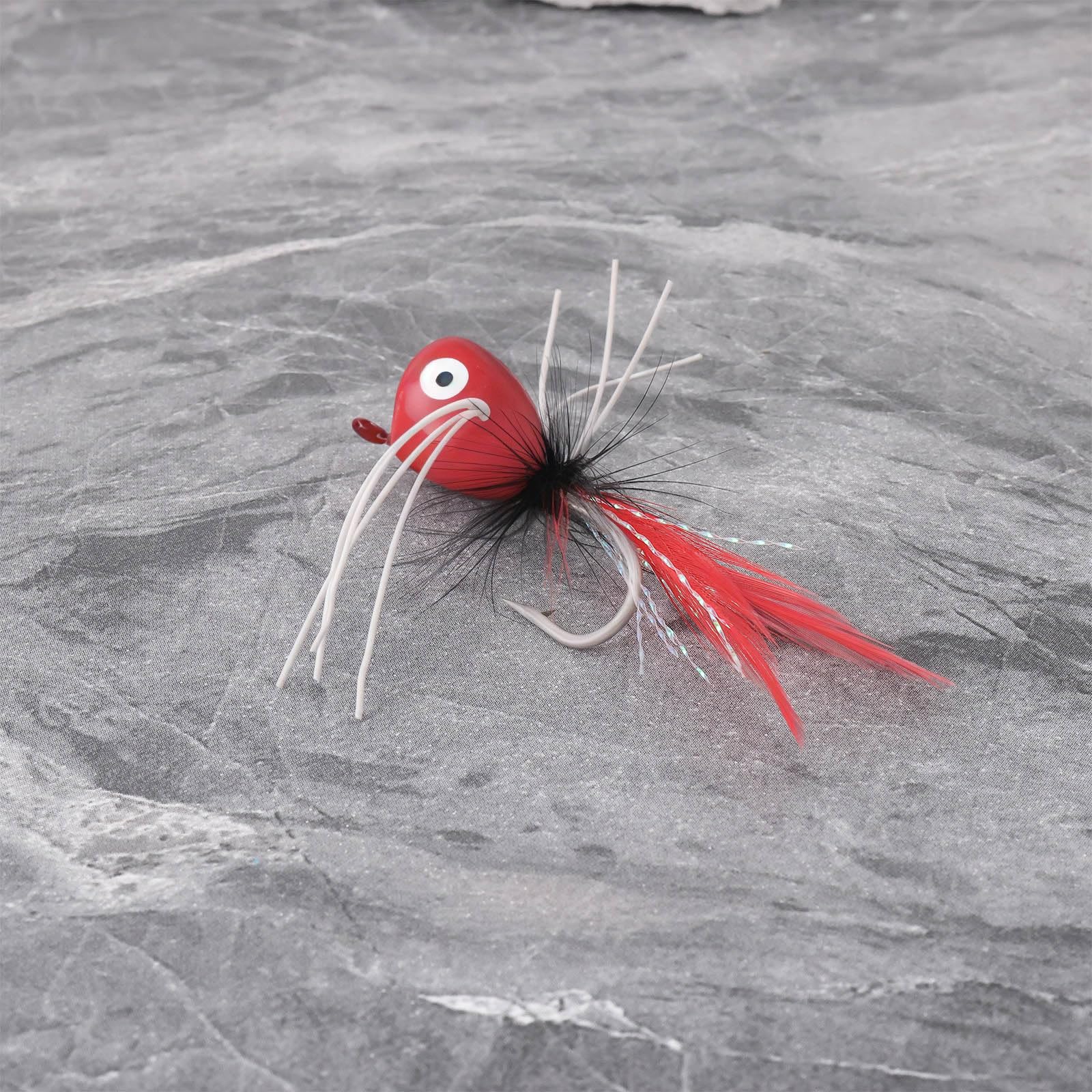 Perfeclan 10 Pezzi Popper da Pesca a Mosca