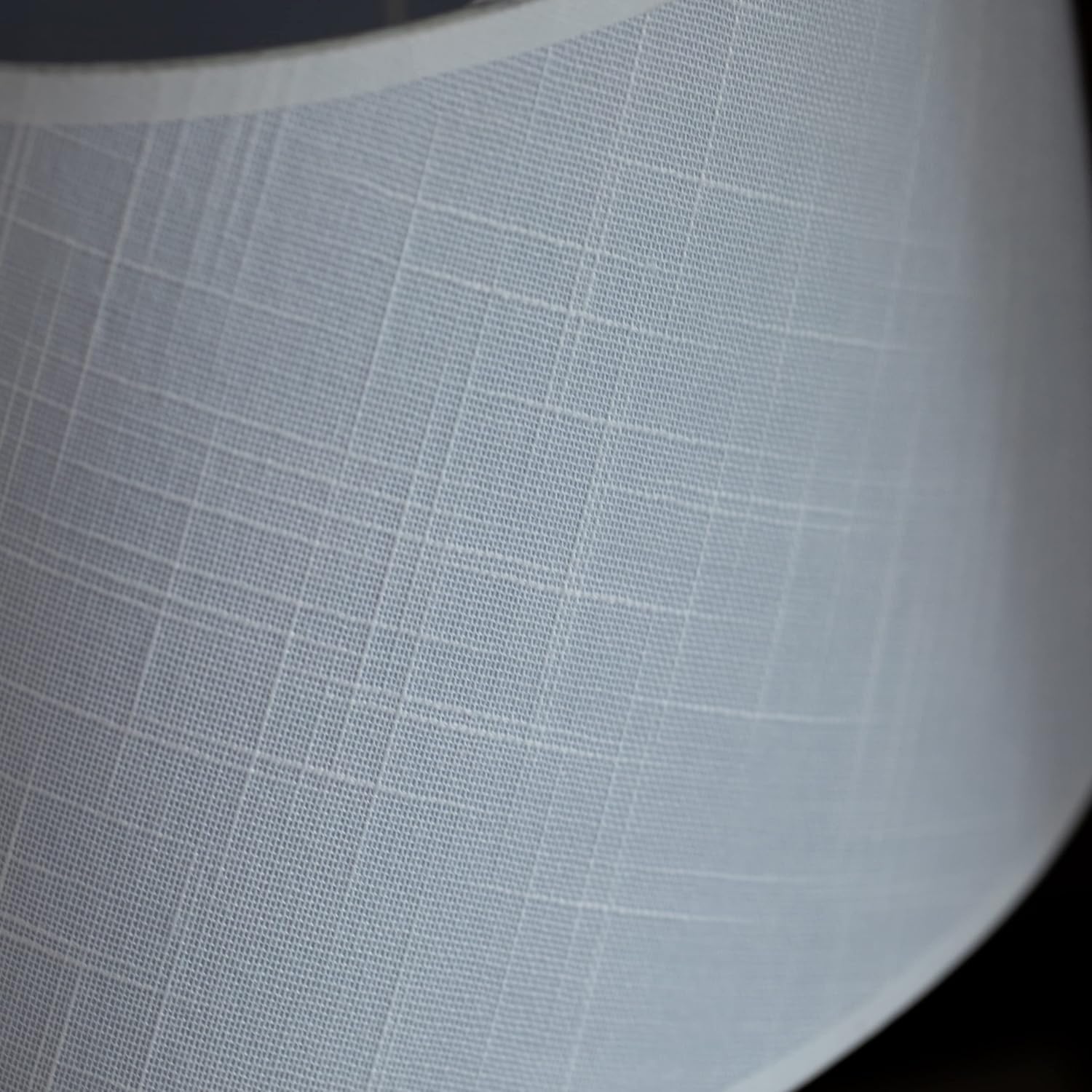 Quickway Imports Designer Table Lamps, Decorative Ceramic Table Lamp 19 inch, with Silver and White Oval Stand and White Cotton Lampshade, Unique Lamp for Home Decor Living Room or Bedroom,