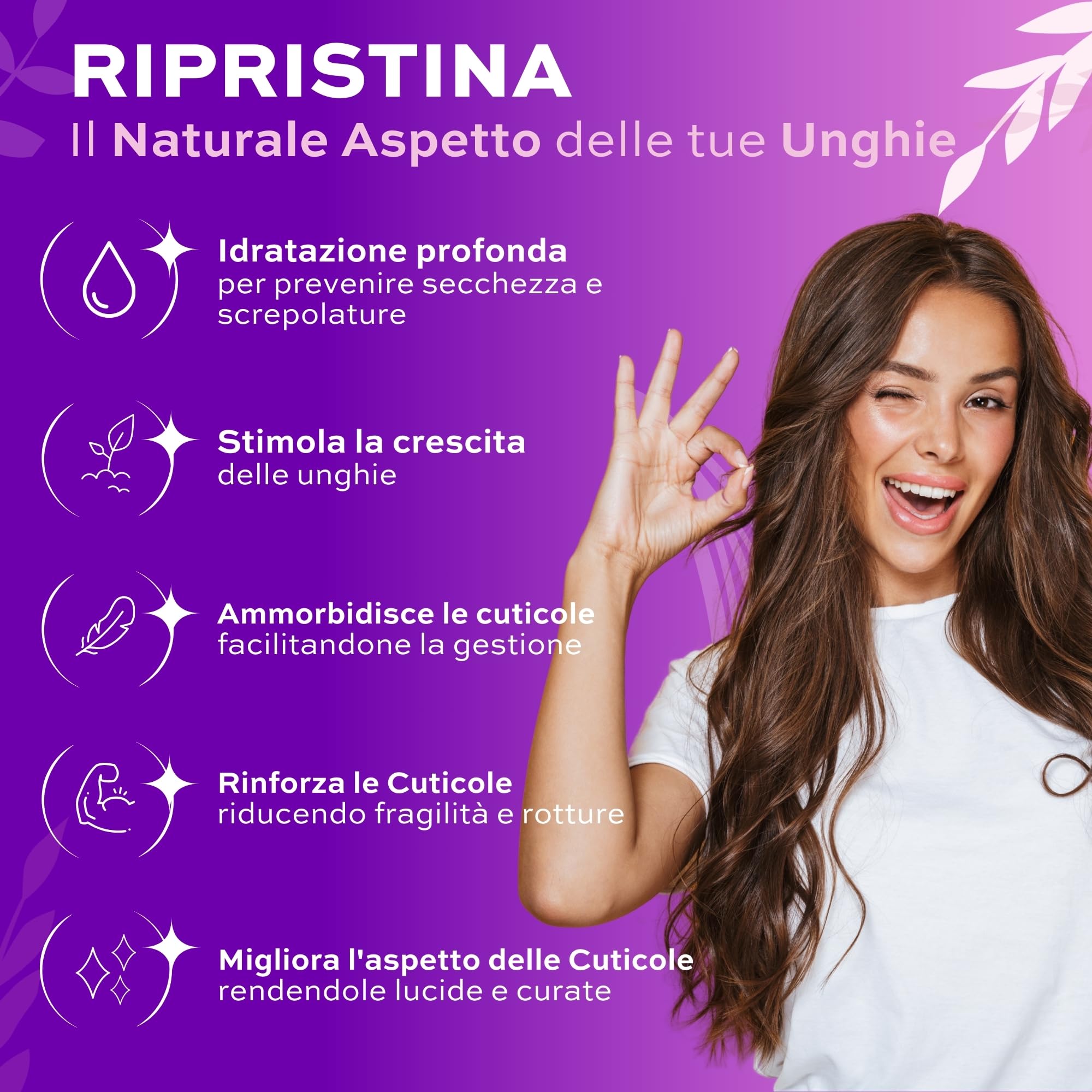 Olio Cuticole Unghie Premium 12ml | Made in Italy | Formula per Cura delle Cuticole Con Olio di Ribes Nero, Mandorle,Jojoba e Semi di Lino - Rigenerante ed Idratante per Cuticole Secche e Irritate