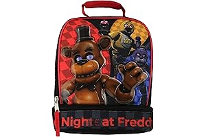 Five Nights at Freddy's Insulated Dual Compartment Lunch Bag