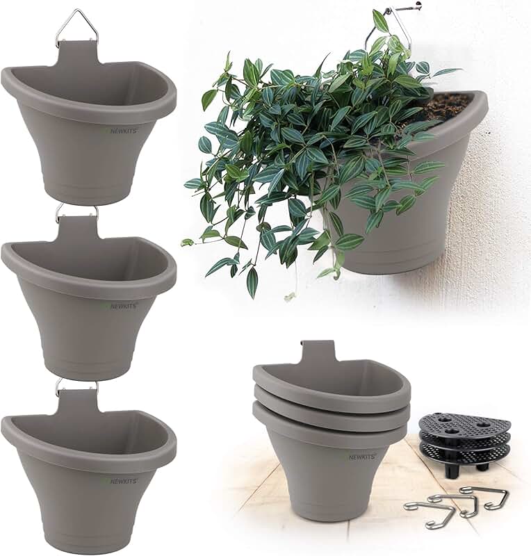 wall mounted planters outdoor