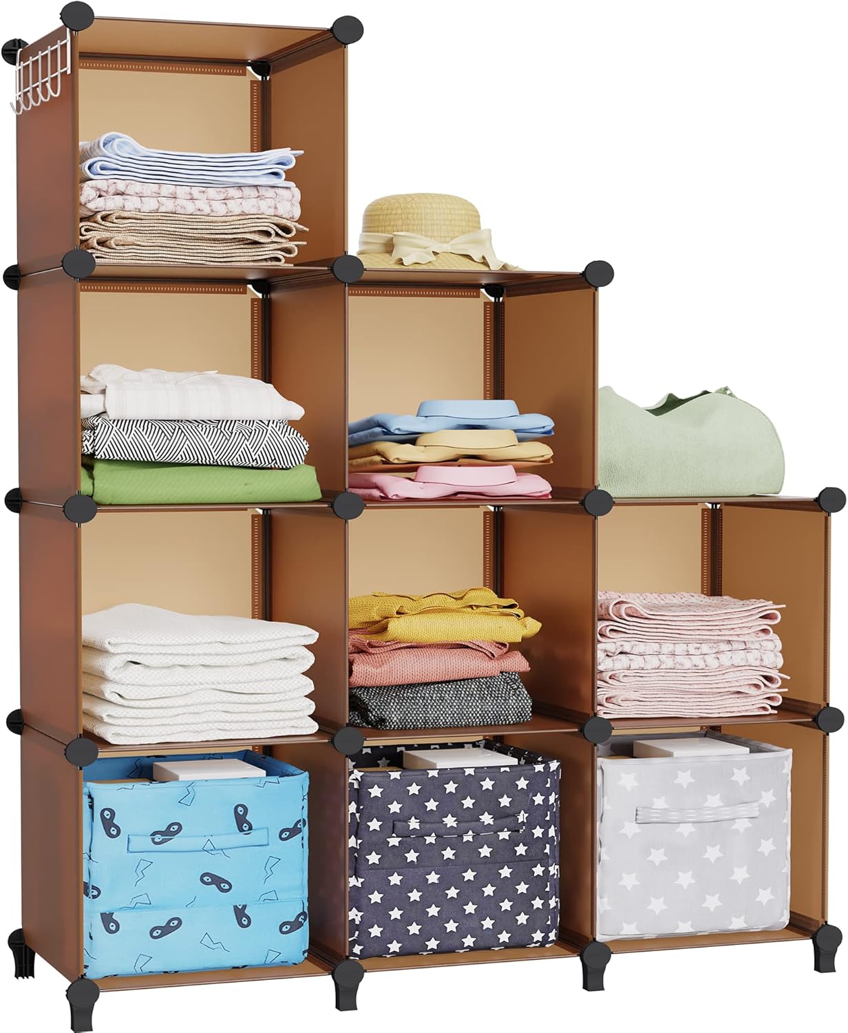 HOMIDEC Closet Organizer, 9Cube Closet Organizers and