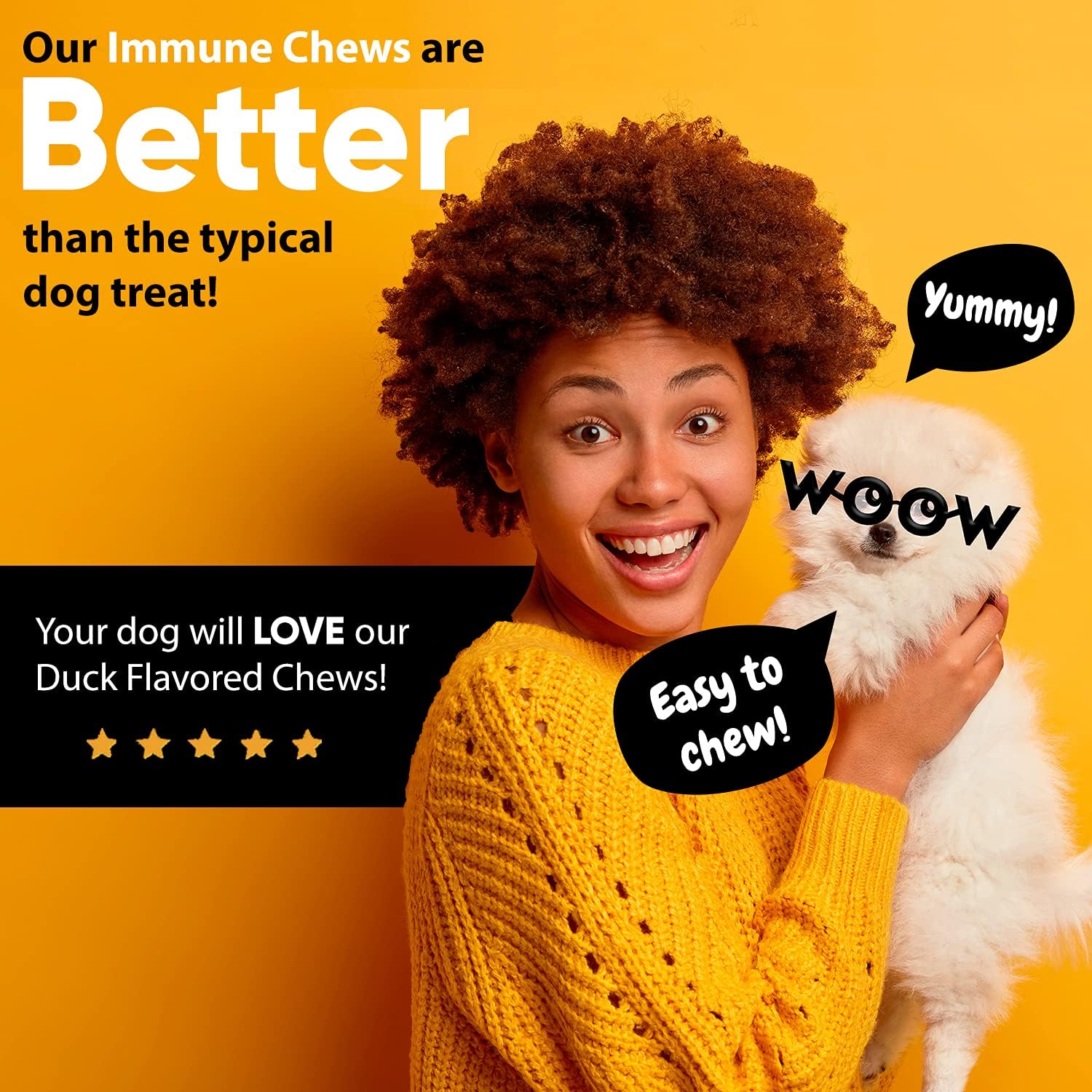 Woow Immunity Allergy Chews For Dogs Itching, Dog Allergy Chews For