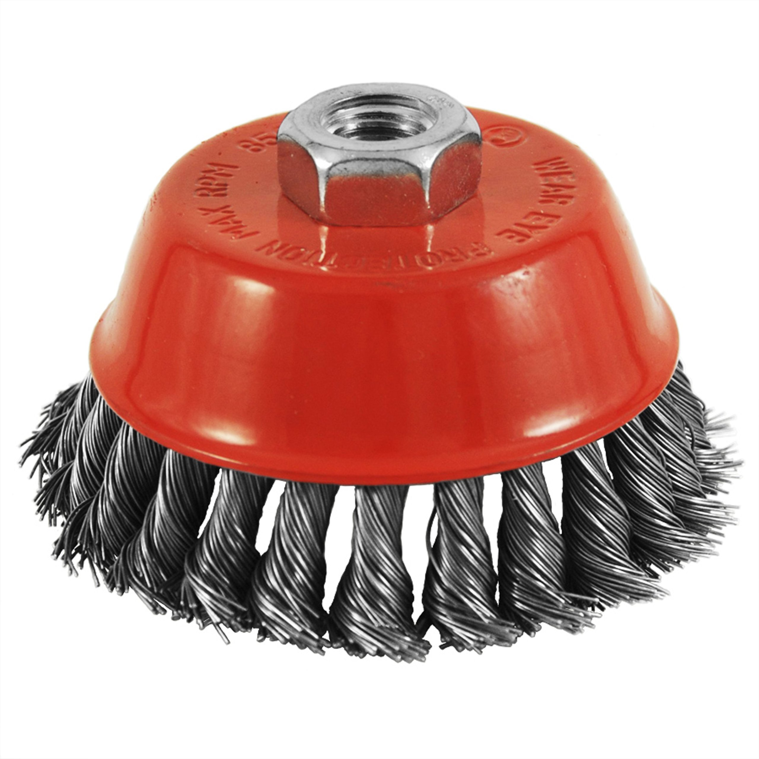 EAB Tool 2160431 4-Inch Diameter Knotted Wire Cup Brush