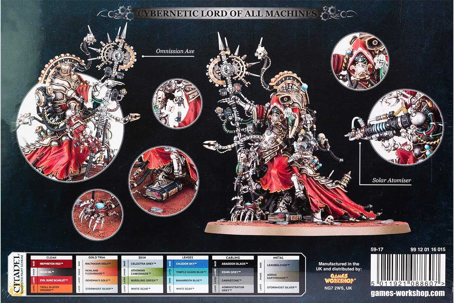 Games Workshop Warhammer 40K - Imperium - Adeptus Mechanicus: Belisarius Cawl, Grey - Image 3