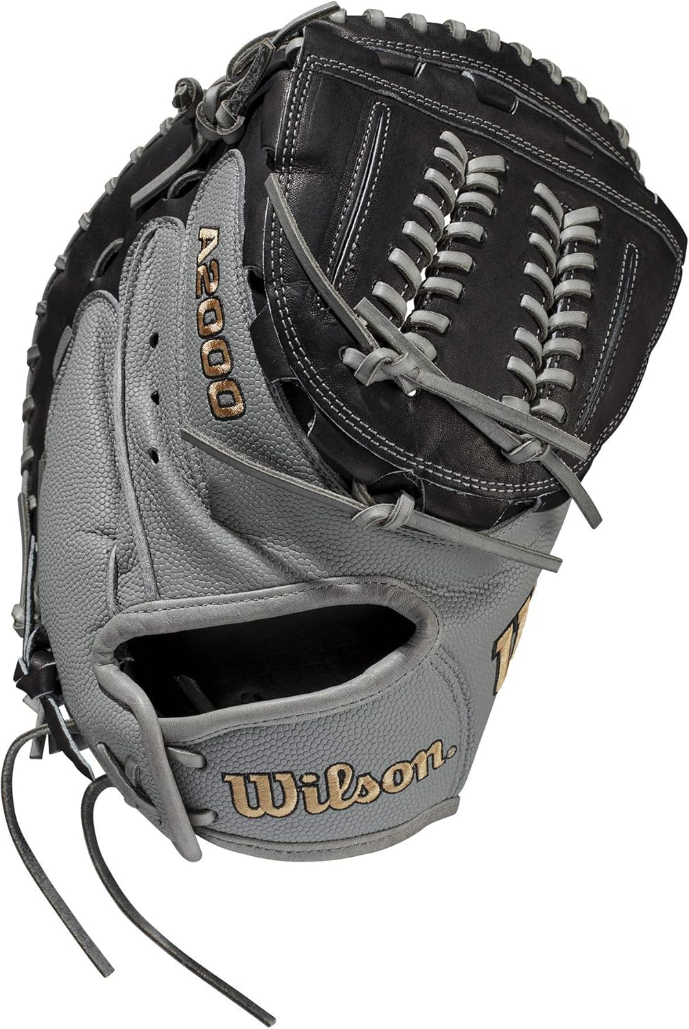 Wilson A2000FP CM2134 21 Fastpitch Glove-34, Grey/Black, Large (WBW10021834) : Sports & Outdoors