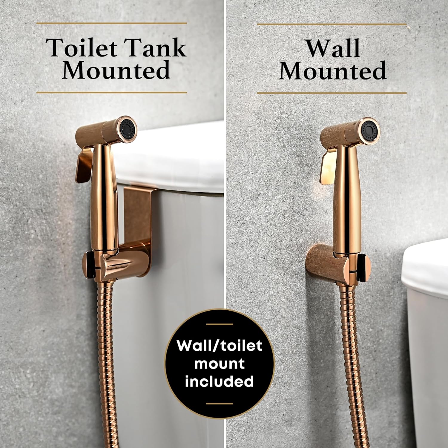 Purrfectzone - Pulverizador de bid&eacute; para inodoro, rociador de bid&eacute;