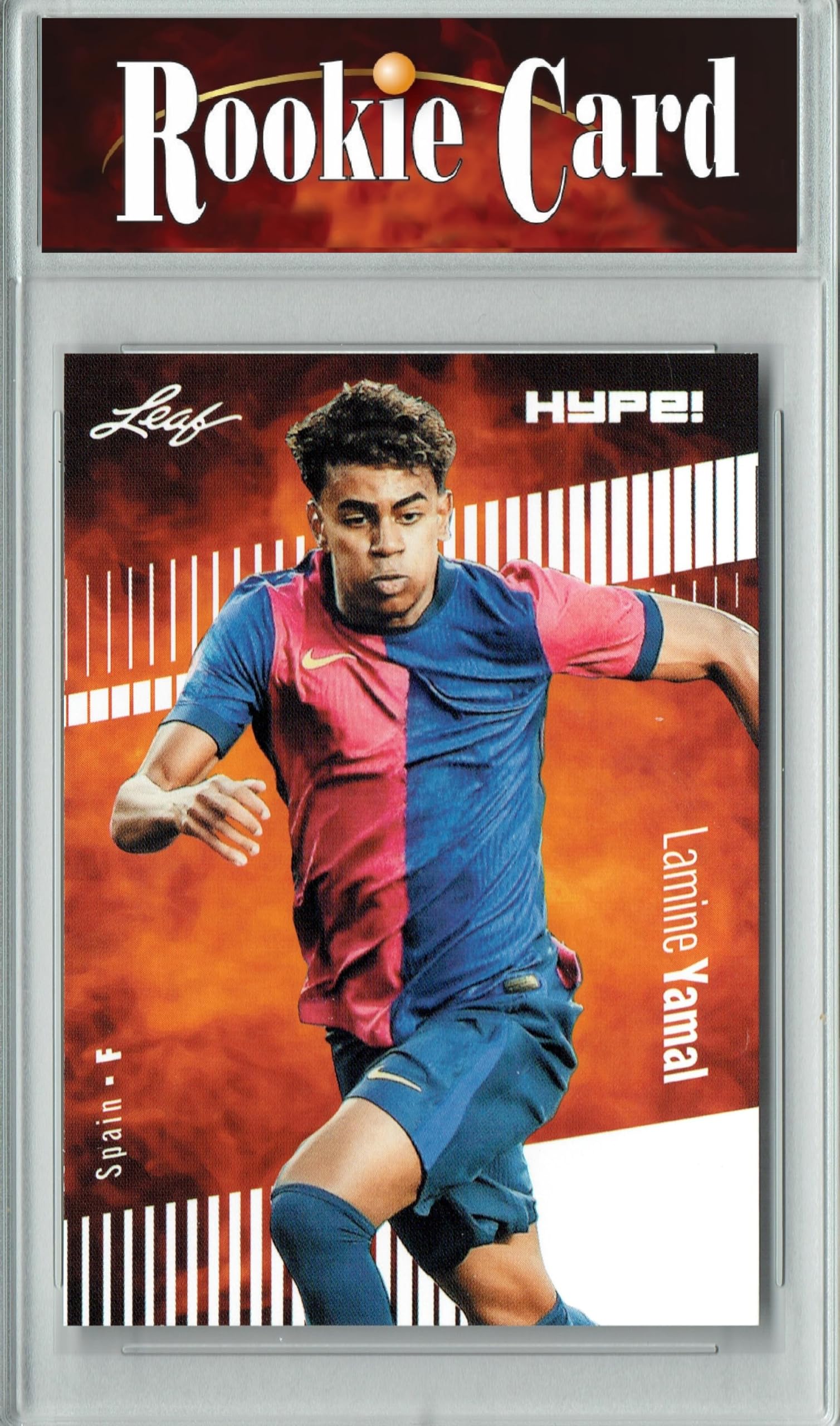Amazon.com: Lamine Yamal Rookie Card 2024 Leaf HYPE! #164 5k Made
