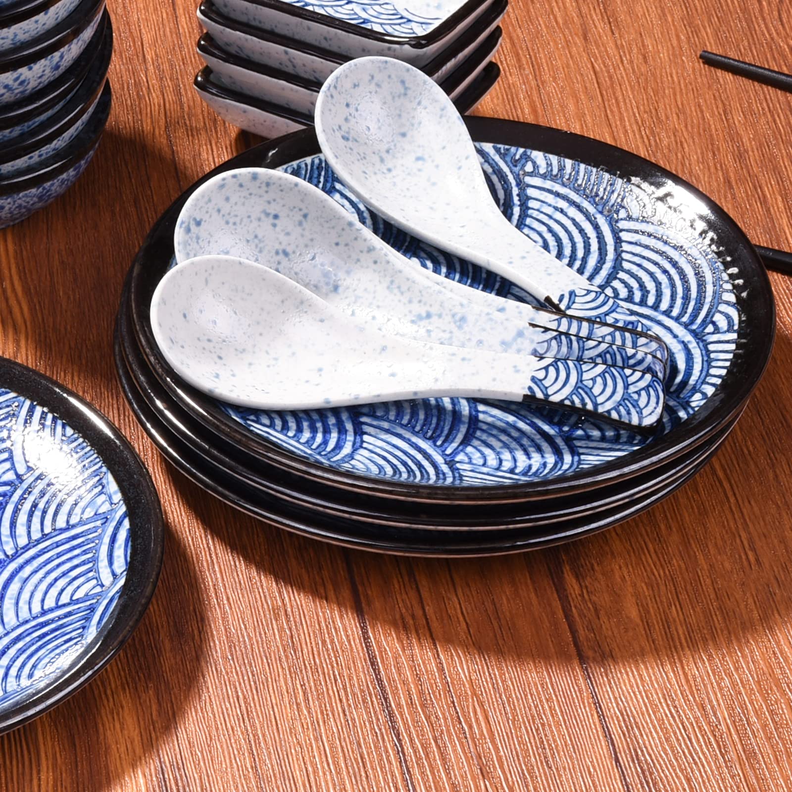 Amazon.com | Cerficer 7 Inch Microwaveable Dinner Plates Set of 4