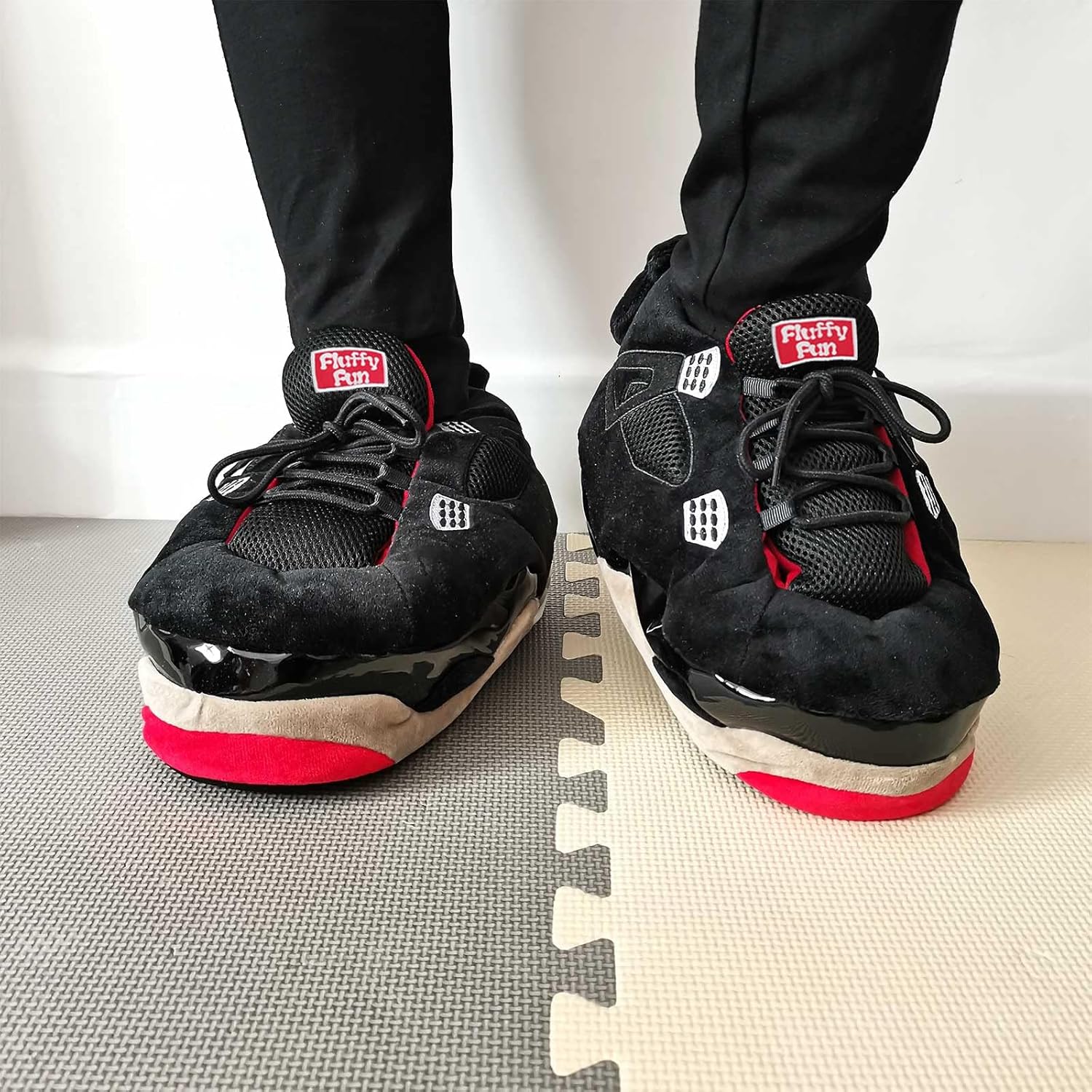 Plush Sneaker Slippers for Men, Women & Kids (3 sizes, M/L/XL 6.5-13) - Image 3