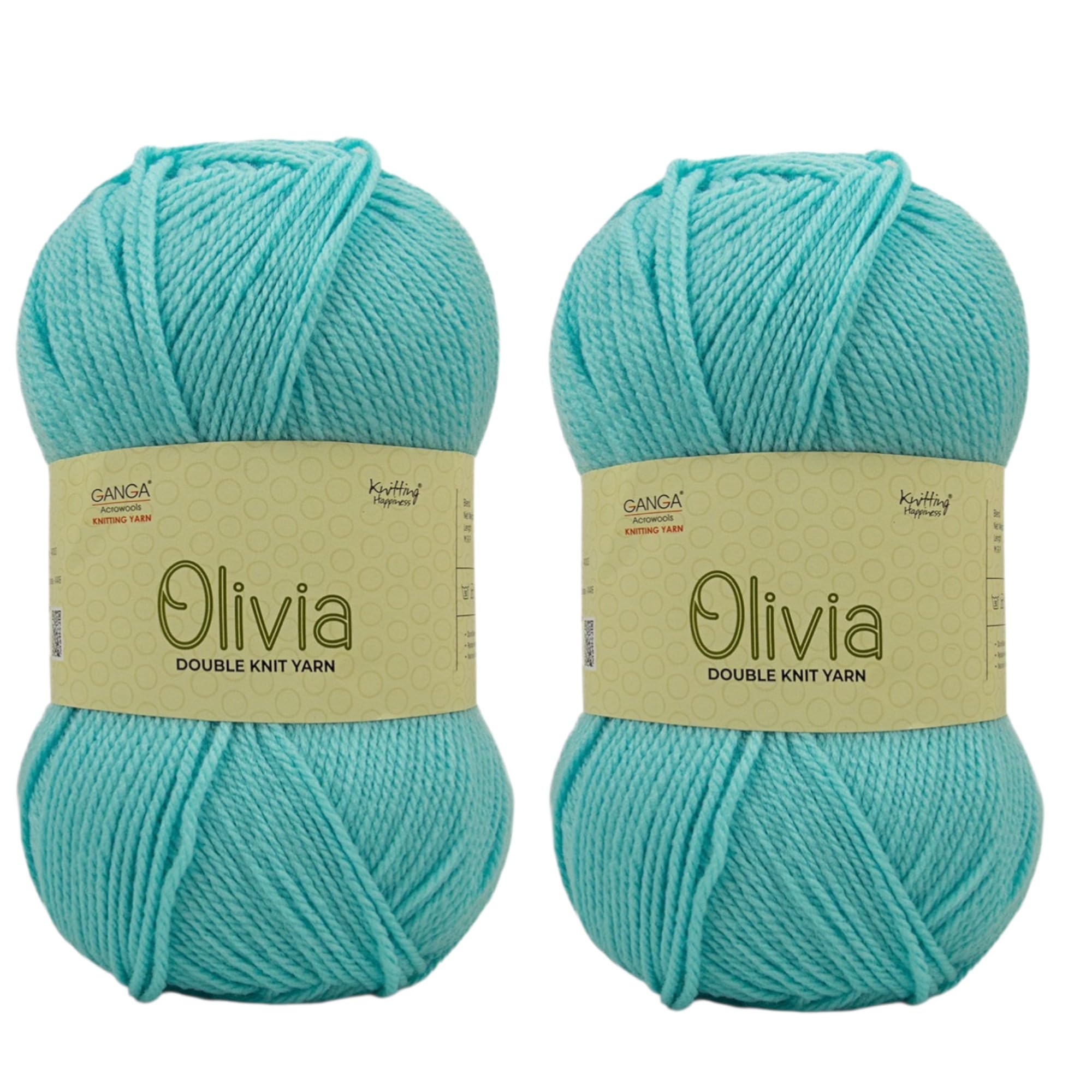 Ganga Acrowools Olivia Yarn - Maroon (2 Balls) -17 Ganga Acrowools Olivia Yarn - Maroon (2 Balls) -17
