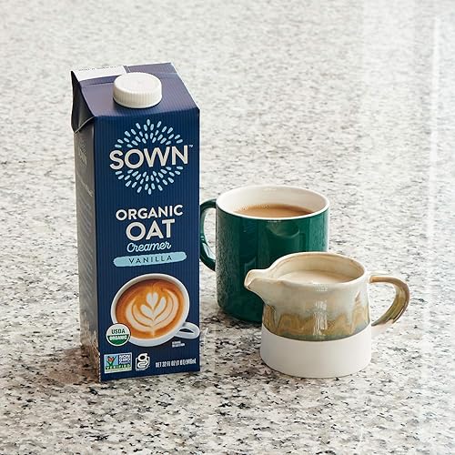 Miniatura 5 de SOWN - Sustituto de crema de avena orgánica para café, sin lácteos, para barista a base de plantas, sin lácteos, vegano, sin gluten, sin