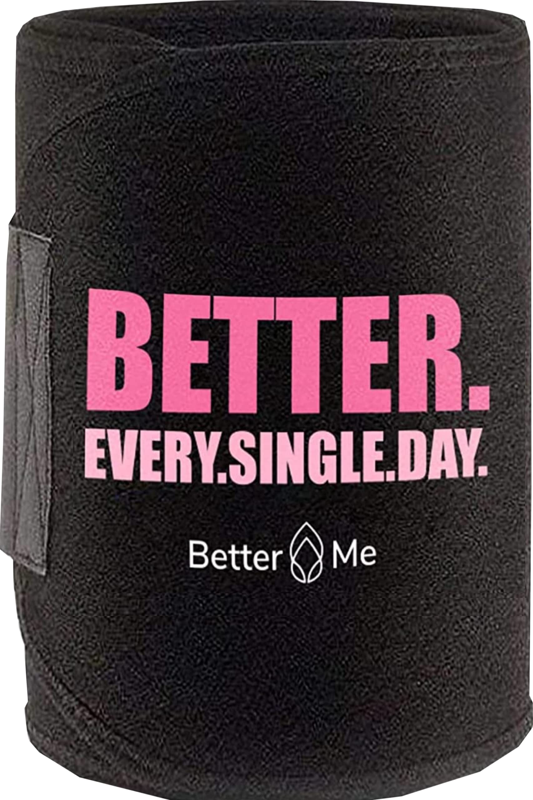 HOME 360Better Me | Original Large Waist Trainer for Women, Men | Pro Body Shaping Waist Sauna Sweat Belt Abs Workout Fitness Corset | Contoured Snug Non-Slip