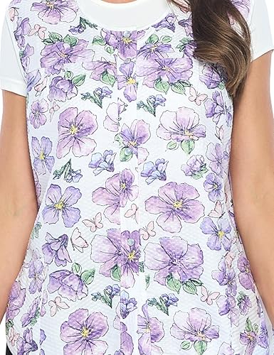 Miniatura 4 de Casual Nights Delantal tejido con bolsillos para mujer, con cierre de presión, chaleco multiusos, delantales