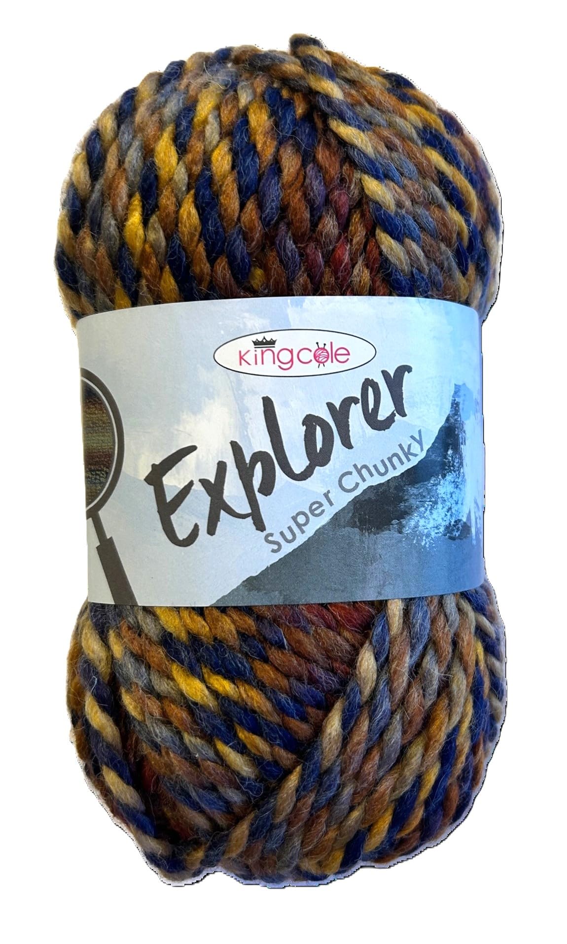 King Cole 1784307 Explorer Super Chunky Muir Yarn - 80M, 100g